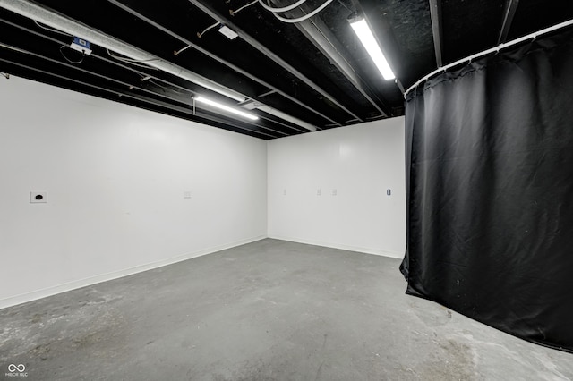 6036 Terrytown Pkwy, Indianapolis, IN 46254 - finished below grade area featuring baseboards