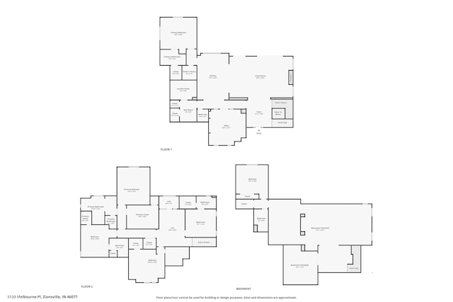 5130 Melbourne Pl, Zionsville, IN 46077 - room layout