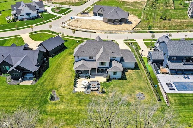 5130 Melbourne Pl, Zionsville, IN 46077 - aerial view of property's location featuring nearby suburban area
