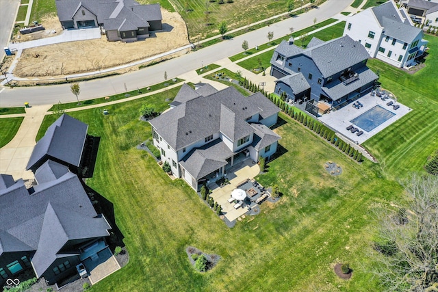 5130 Melbourne Pl, Zionsville, IN 46077 - aerial perspective of suburban area