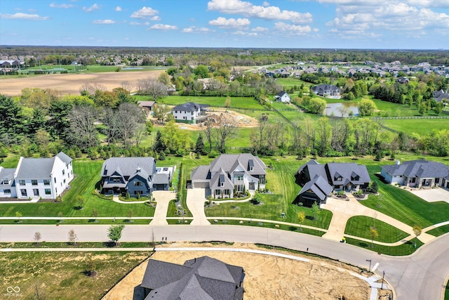 5130 Melbourne Pl, Zionsville, IN 46077 - aerial perspective of suburban area
