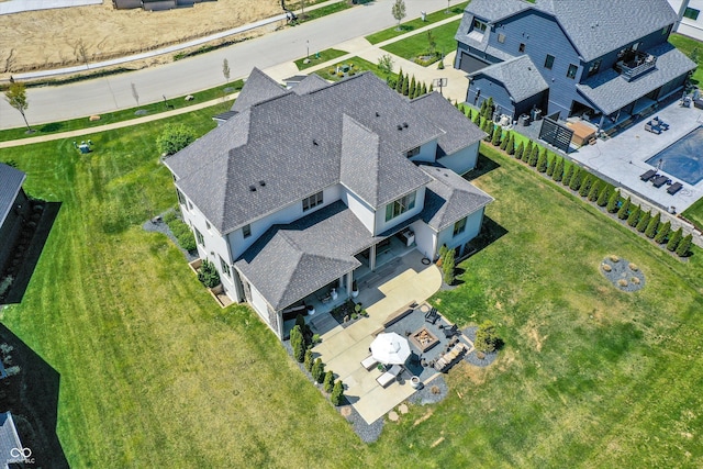 5130 Melbourne Pl, Zionsville, IN 46077 - aerial view
