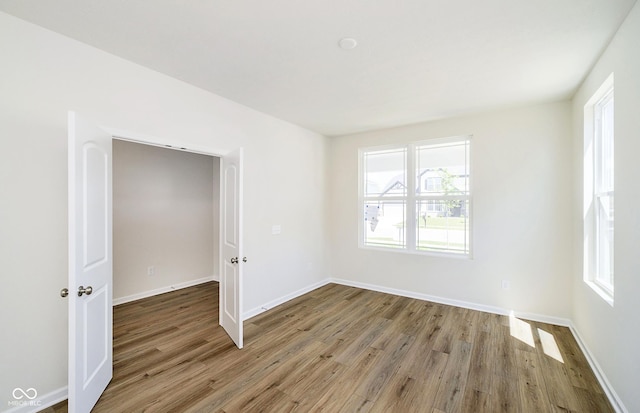 3241 Fawn Cir, Brownsburg, IN 46112 - empty room featuring wood finished floors and baseboards