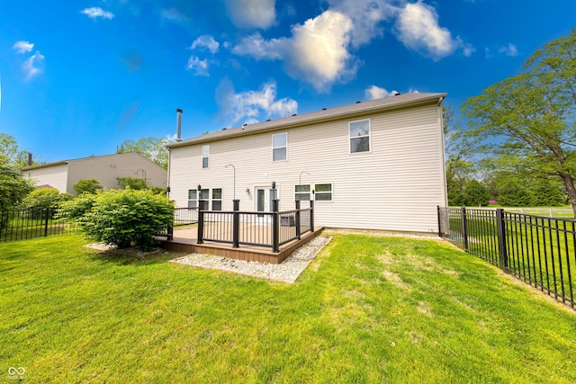 5989 Ashmore Ln, Carmel, IN 46033 - back of house with a deck