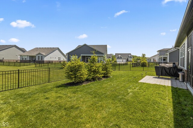 15755 Scher Dr, Westfield, IN 46074 - view of yard featuring a patio and a residential view
