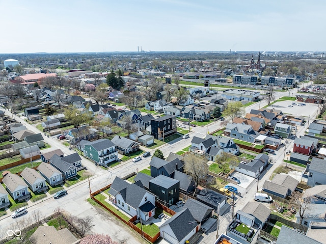 358 Terrace Ave, Indianapolis, IN 46225 - birds eye view of property with a residential view
