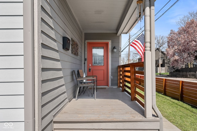 358 Terrace Ave, Indianapolis, IN 46225 - view of exterior entry with fence