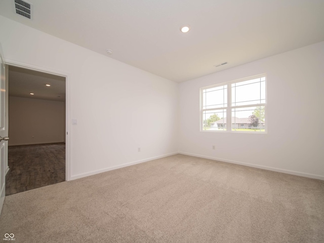 915 Saddlebrook Farms Blvd, Whiteland, IN 46184 - empty room with carpet flooring and recessed lighting