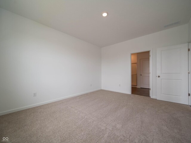 915 Saddlebrook Farms Blvd, Whiteland, IN 46184 - unfurnished bedroom with carpet and recessed lighting