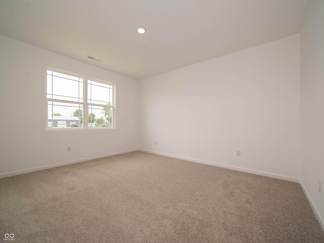 915 Saddlebrook Farms Blvd, Whiteland, IN 46184 - spare room with carpet and recessed lighting