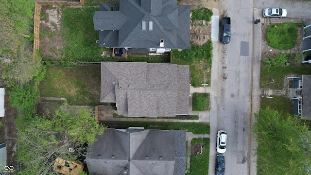 926 N Dearborn St, Indianapolis, IN 46201 - drone / aerial view