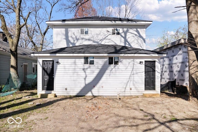 243 N Tacoma Ave, Indianapolis, IN 46201 - view of rear view of house