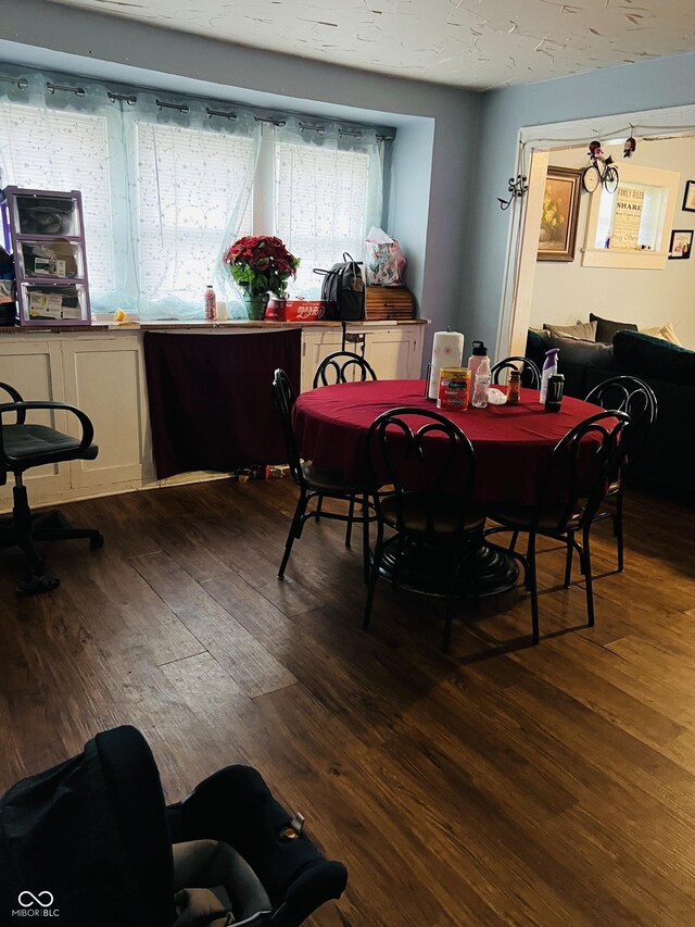 918 N Olney St, Indianapolis, IN 46201 - dining space featuring hardwood / wood-style floors