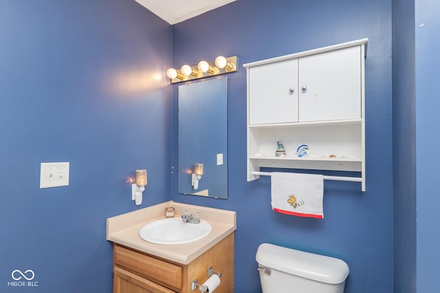 329 Dogwood Dr, Pendleton, IN 46064 - bathroom with toilet and vanity