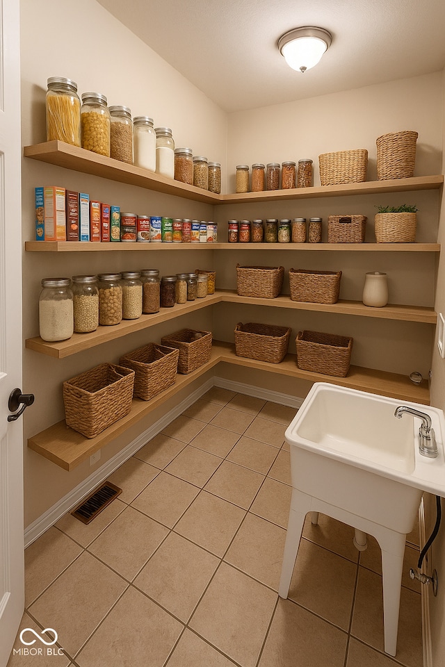 9877 Wading Crane Ave, Fishers, IN 46055 - storage area with a sink