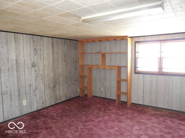 923 Woodview Blvd, Fort Wayne, IN 46806 - unfurnished room featuring wood walls and carpet flooring