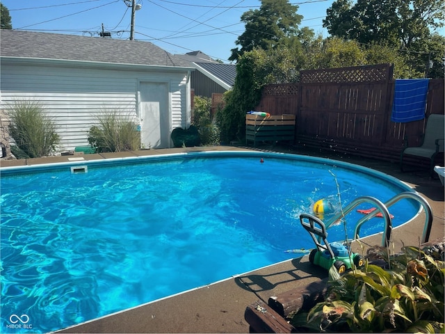 310 E Central Ave, Greensburg, IN 47240 - view of swimming pool featuring fence
