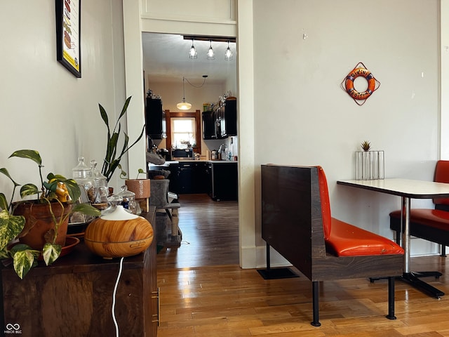 310 E Central Ave, Greensburg, IN 47240 - dining room featuring wood-type flooring