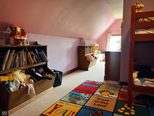 310 E Central Ave, Greensburg, IN 47240 - additional living space with lofted ceiling and carpet