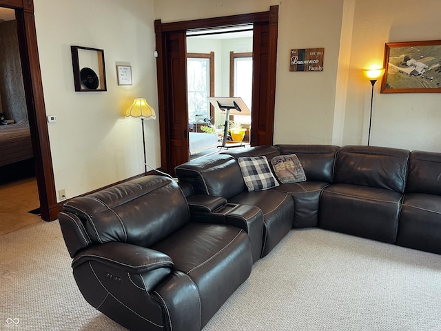 310 E Central Ave, Greensburg, IN 47240 - living area featuring carpet floors