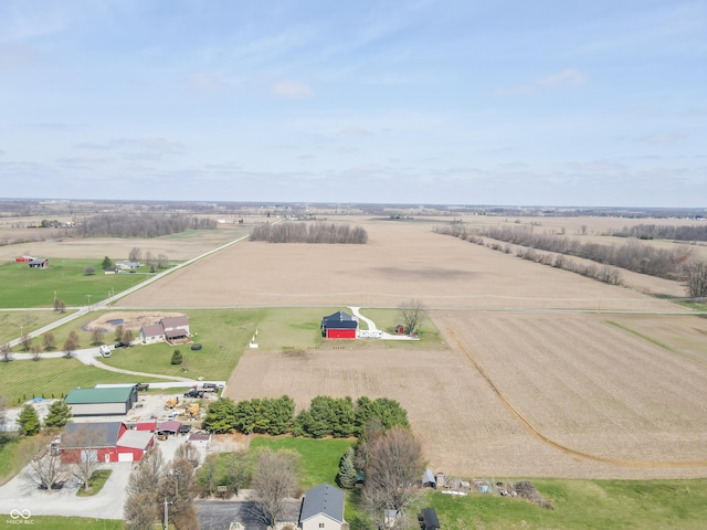 8267 W County Road 350 S, Shirley, IN 47384 - birds eye view of property with a rural view