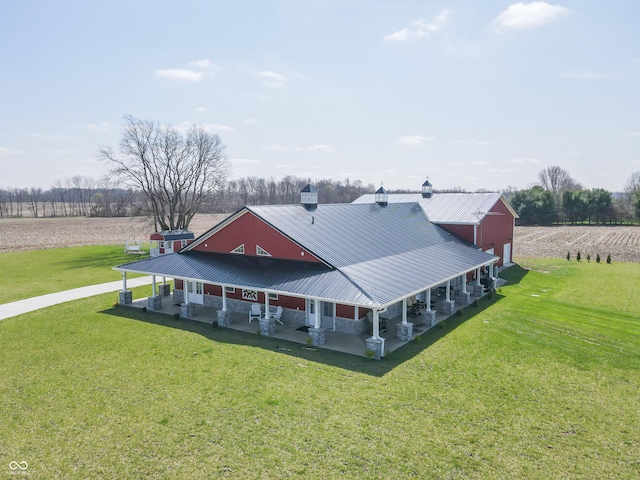 8267 W County Road 350 S, Shirley, IN 47384 - drone / aerial view featuring a rural view