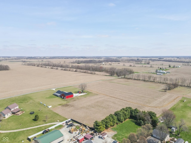 8267 W County Road 350 S, Shirley, IN 47384 - aerial view featuring a rural view