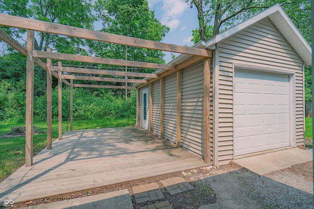 2612 Midlex Ct, Lafayette, IN 47904 - view of detached garage