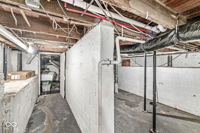 2006 Lexington Ave, Indianapolis, IN 46203 - view of unfinished basement