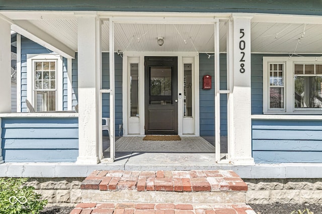5028 Graceland Ave, Indianapolis, IN 46208 - entrance to property with covered porch