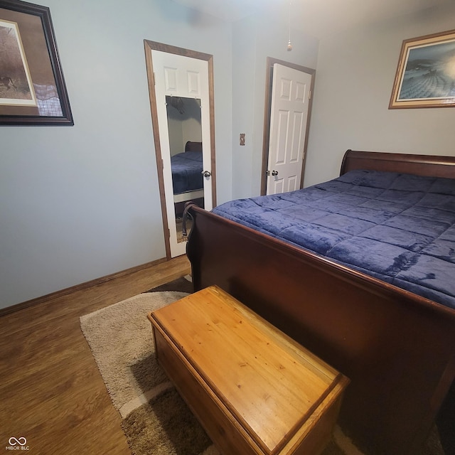 1024 Foltz St, Indianapolis, IN 46241 - bedroom with wood finished floors