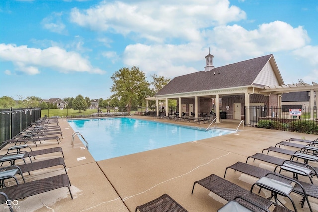 2353 Woodcreek Crossing Blvd, Avon, IN 46123 - community pool featuring a patio