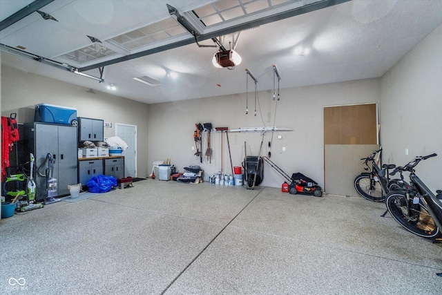 2353 Woodcreek Crossing Blvd, Avon, IN 46123 - garage featuring a garage door opener