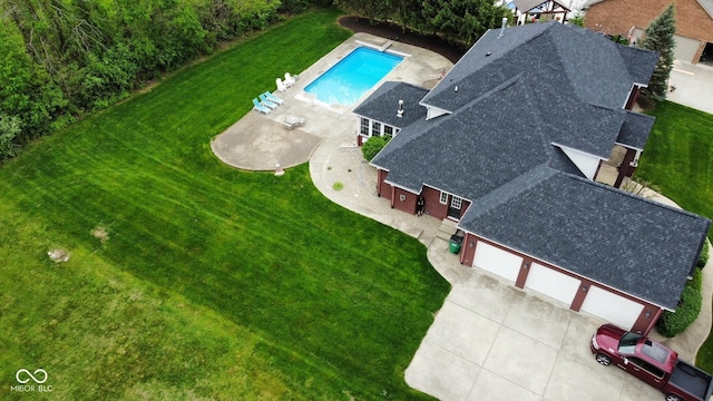 633 Foxboro Dr, Avon, IN 46123 - aerial view