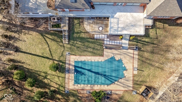 1227 S Pickwick Pt, Bloomington, IN 47401 - aerial view