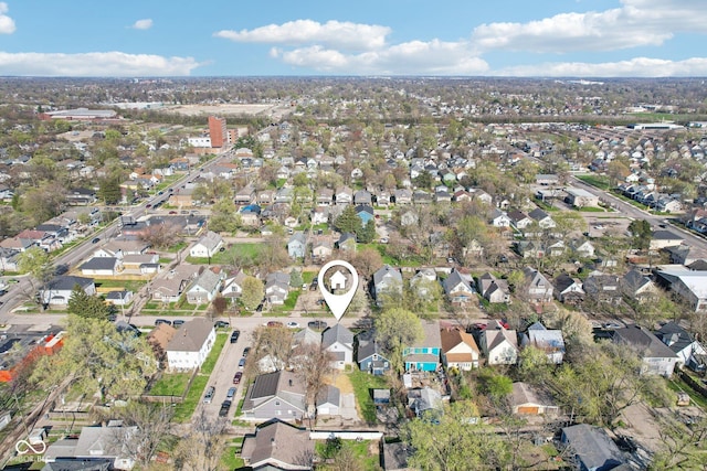422 N Oxford St, Indianapolis, IN 46201 - view of property location with nearby suburban area