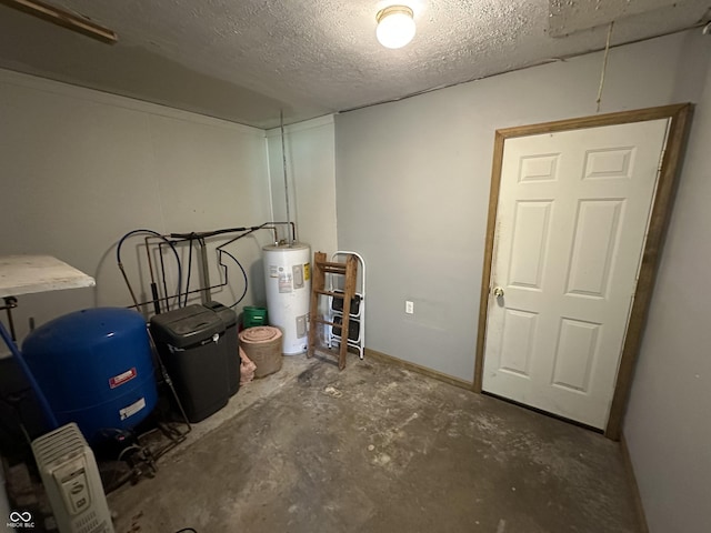 6672 E 225 S, Whitestown, IN 46075 - utility room featuring electric water heater