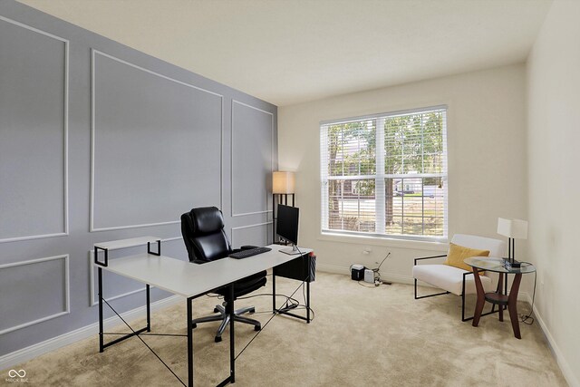 6869 W Winding, Mccordsville, IN 46055 - carpeted office space with baseboards