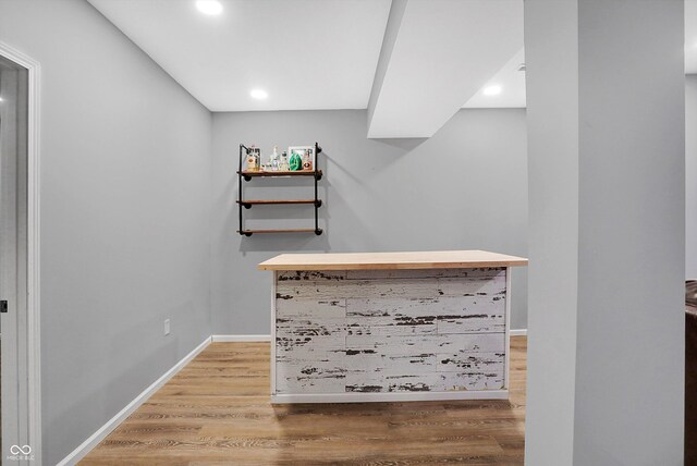 6869 W Winding, Mccordsville, IN 46055 - bar with a dry bar, recessed lighting, and wood finished floors