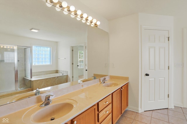 6869 W Winding, Mccordsville, IN 46055 - full bath featuring tile patterned flooring, a bath, a sink, and toilet