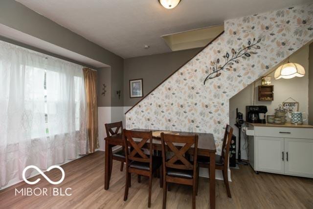 5973 Masten Rd, Coatesville, IN 46121 - dining space featuring light wood-type flooring