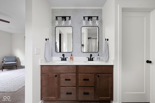 1024 Cyprian Way, Lebanon, IN 46052 - bathroom featuring double vanity