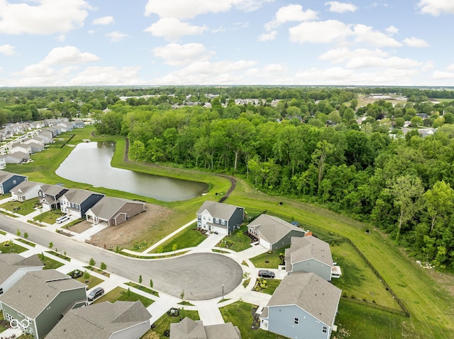 1024 Cyprian Way, Lebanon, IN 46052 - aerial view of property and surrounding area with a nearby body of water and nearby suburban area