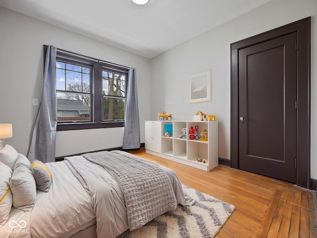 270 W Broadway St, Shelbyville, IN 46176 - bedroom featuring light wood-type flooring