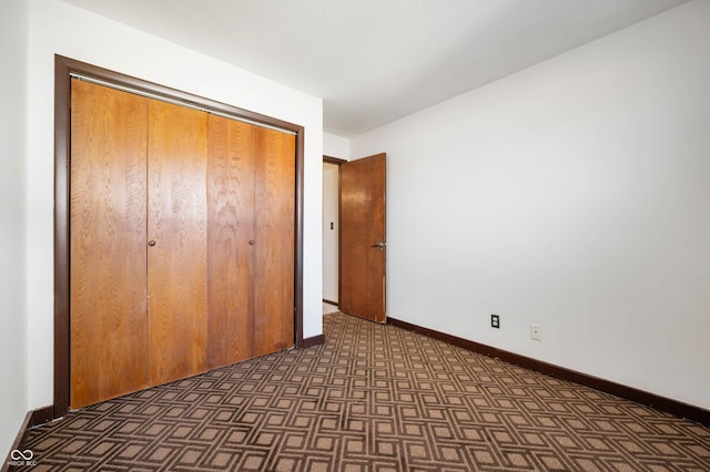 2804 Paso Del Norte Dr, Indianapolis, IN 46227 - unfurnished bedroom with a closet and baseboards