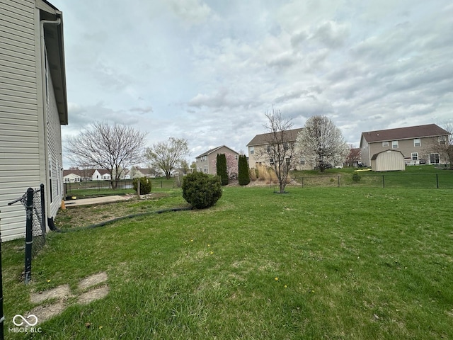 1071 Hazelwood Dr, Greenwood, IN 46143 - view of yard with fence