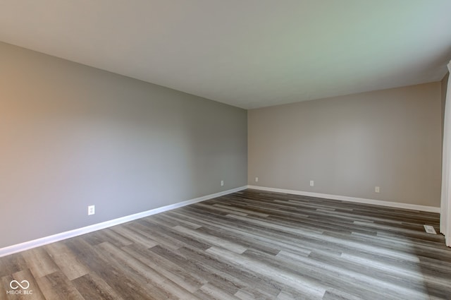 2205 Lafayette Rd, Crawfordsville, IN 47933 - unfurnished room featuring baseboards and wood finished floors