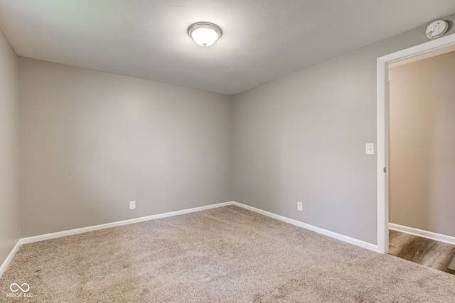 2205 Lafayette Rd, Crawfordsville, IN 47933 - carpeted empty room featuring baseboards