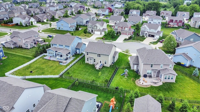 16491 Wheatley Ct, Fishers, IN 46040 - aerial perspective of suburban area