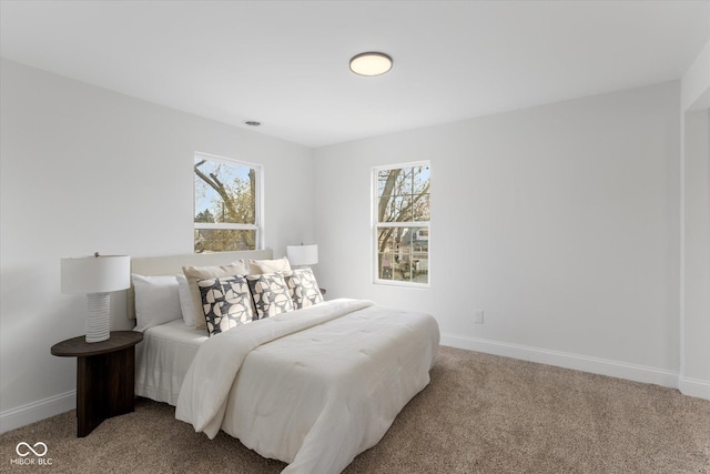625 N Parker Ave, Indianapolis, IN 46201 - carpeted bedroom featuring multiple windows and baseboards